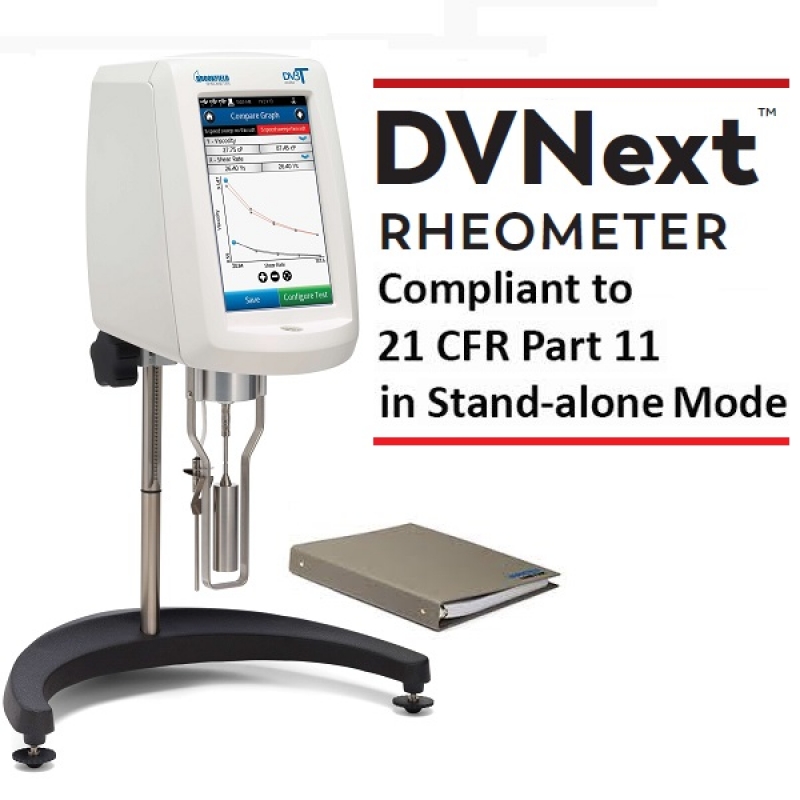 DVNext Rheometer - 21CFR Compliance