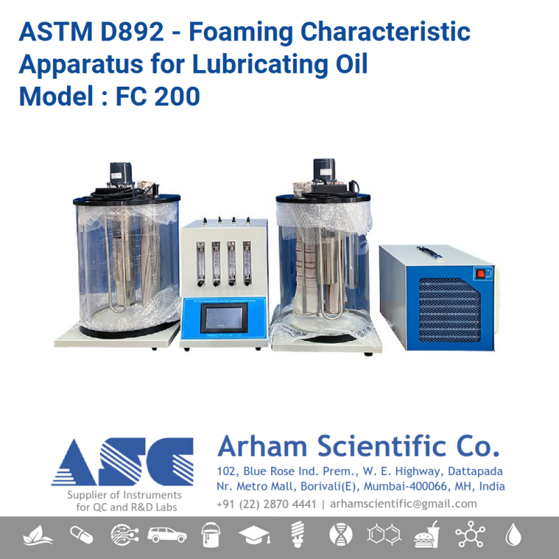 ASTM D892 Foaming Characteristic Apparatus